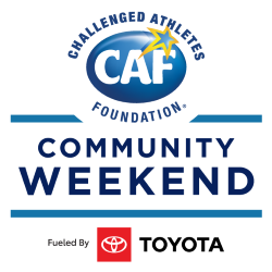 Challenged Athletes Foundation Community Weekend logo