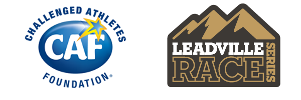 Challenged Athletes Foundation logo + Leadville Race Series logo