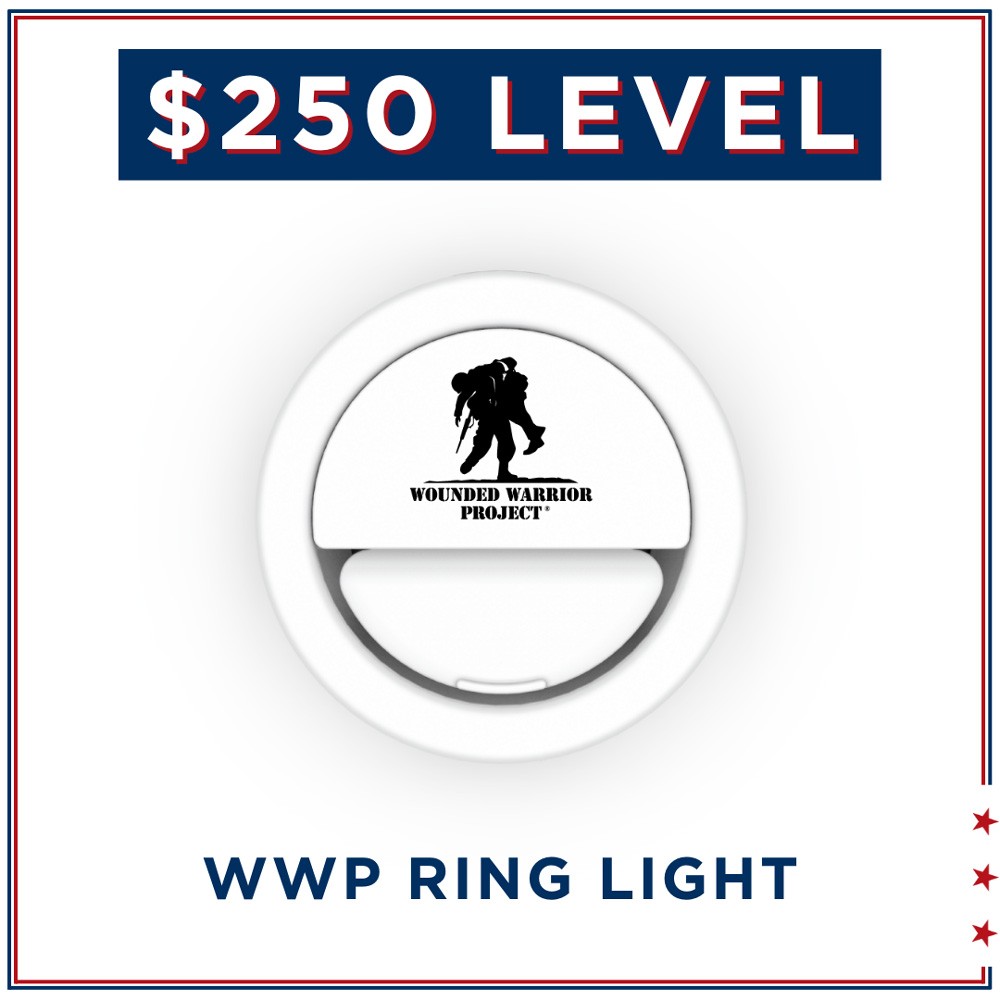 $250 LEVEL: WWP RING LIGHT