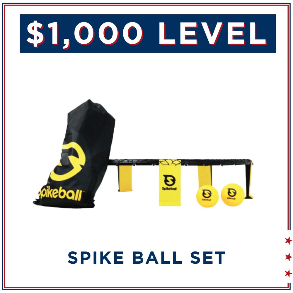 $1,000 LEVEL: SPIKE BALL SET