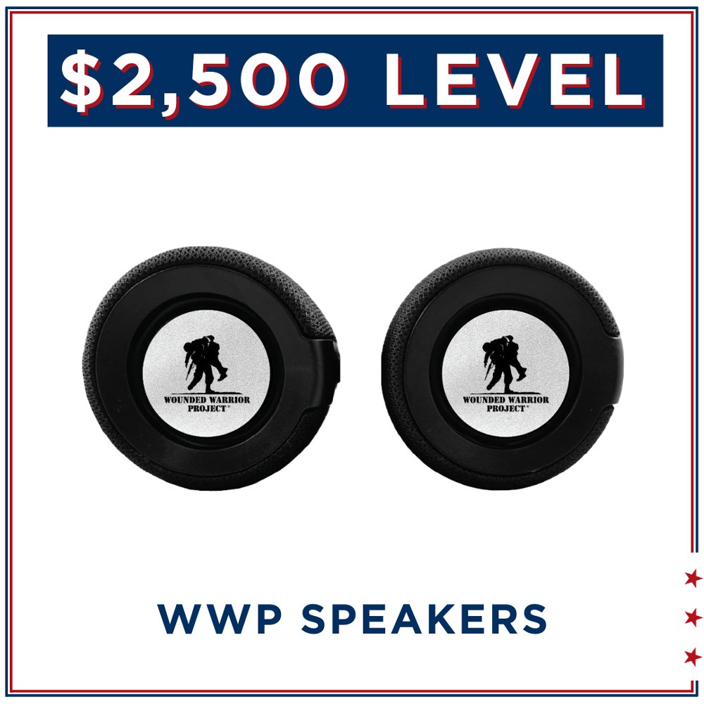 $2,500 LEVEL: WWP SPEAKERS