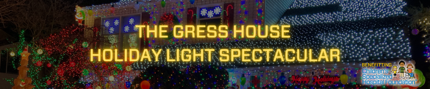 Gress House Holiday Light Show