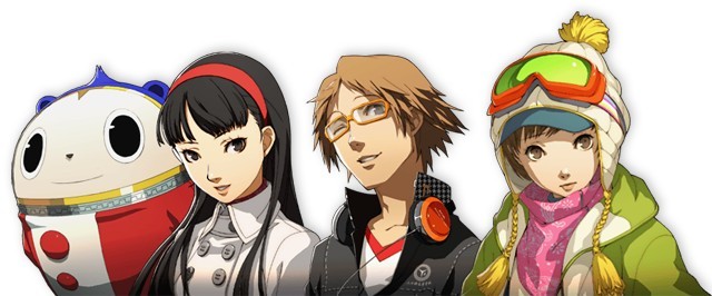 Main cast of Persona 4 Golden