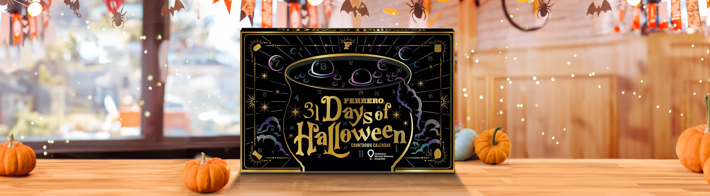 Celebrate Halloween All October Long with Ferrero’s 31 Days of Halloween Countdown Calendar!