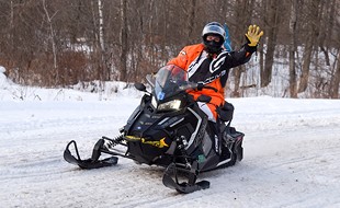 Snowmobile participants