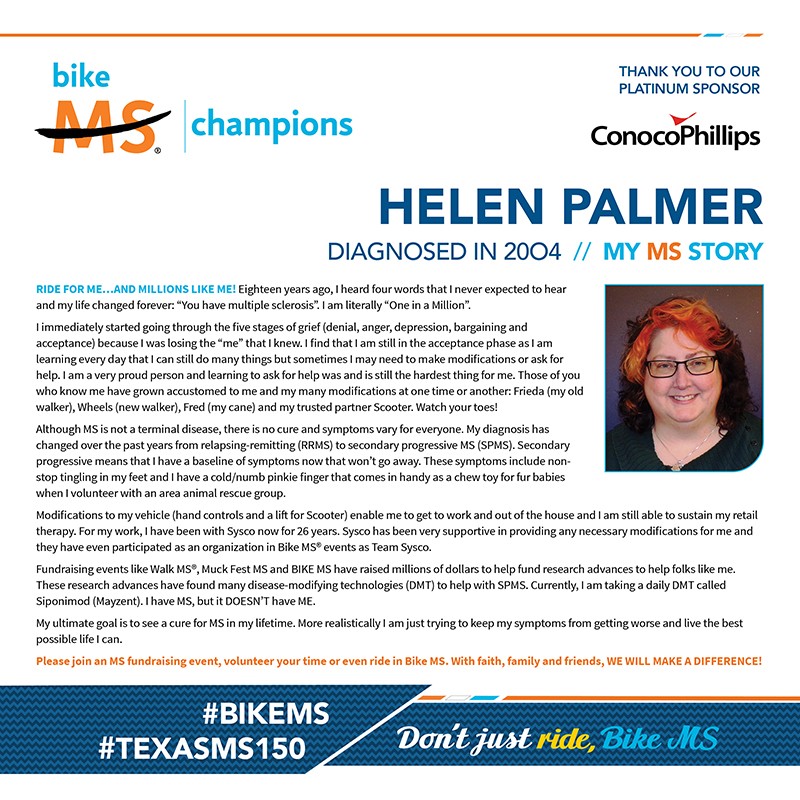 Helen Palmer's story