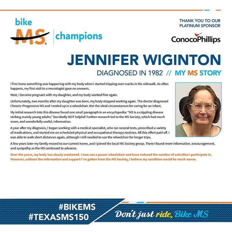 Jennifer Wiginton's story