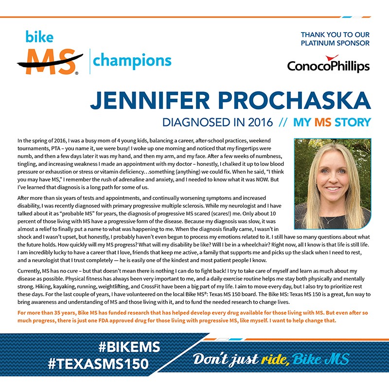 Jen Prochazka's story