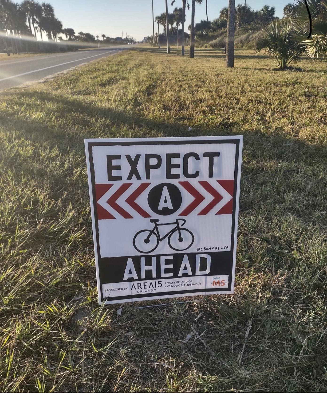 Expect a bike