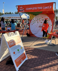 Complete The Circle tent area