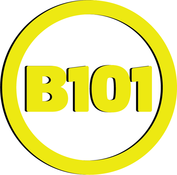 B101 logo