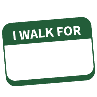 Icon Image of a I Walk For Name Tag