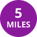 5 Miles in a Circle
