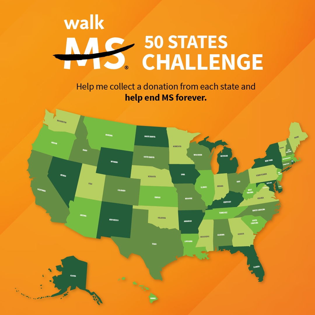 Walk MS 50 States Challenge