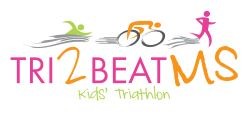 Tri 2 Beat MS Kids' Triathlon Logo