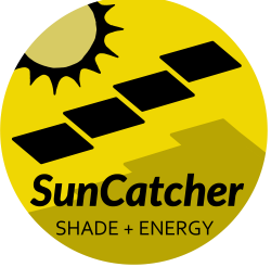Suncatcher Shade + Energy Logo