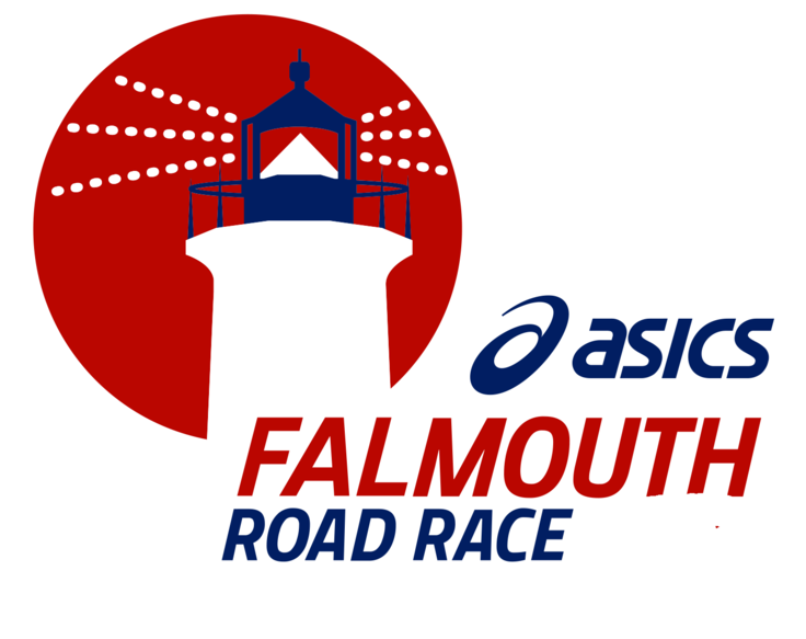 Asics Falmouth Road Race Logo