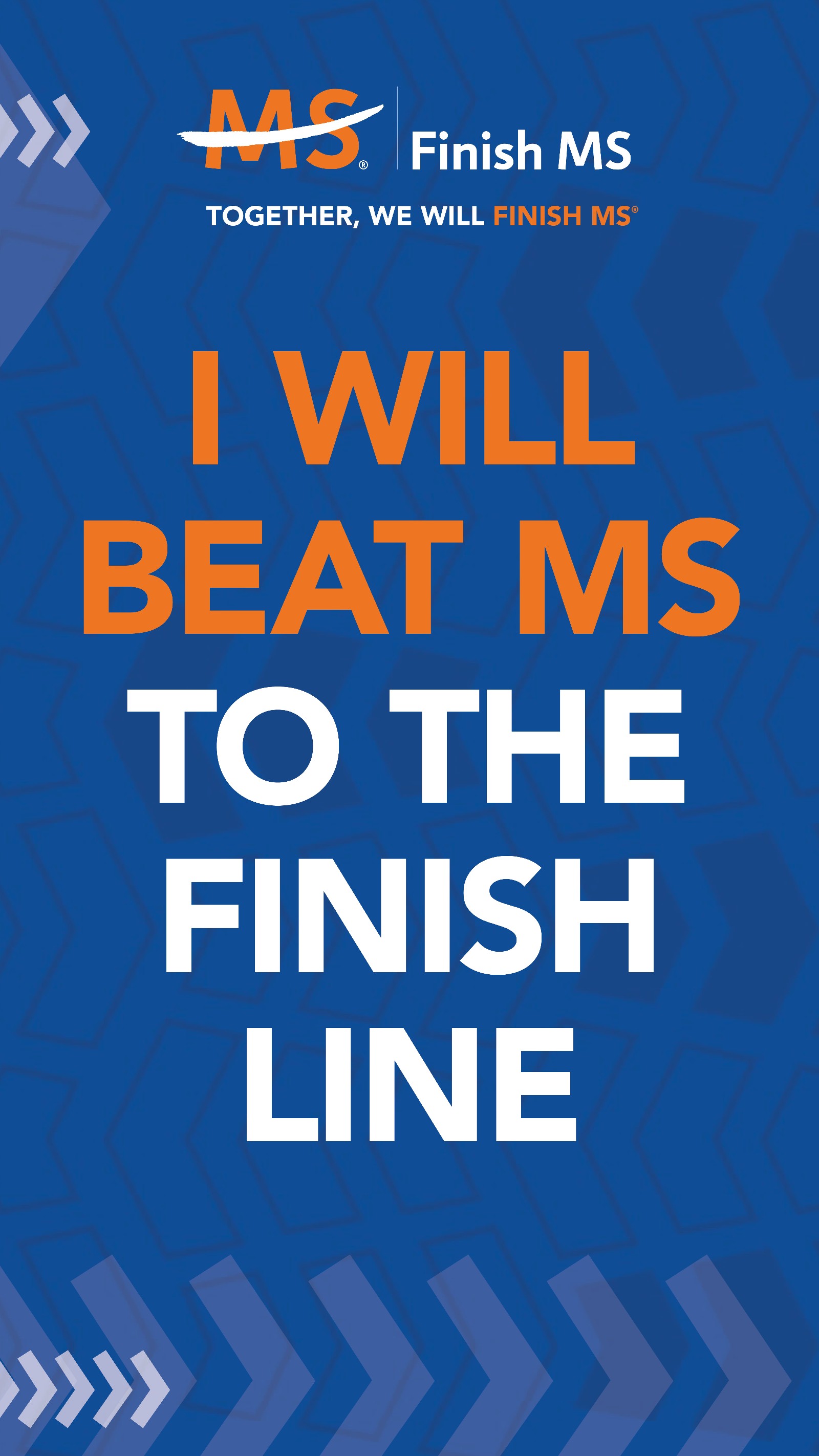 Finish MS - I will beat MS to the finish line v3