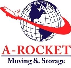 A-Rocket moving and storage logo