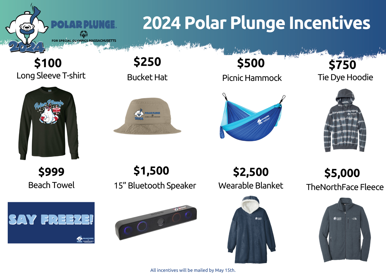  Polar Plunge 2022 Polar Bear Long Sleeve T-Shirt