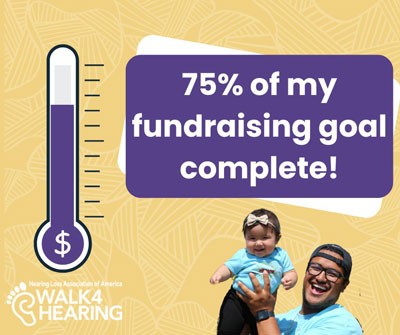 Walk4hearing Fundraising Goals