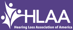 Hearing Loss Association of America logo