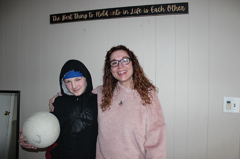 Intercept participant, Jay and his mother